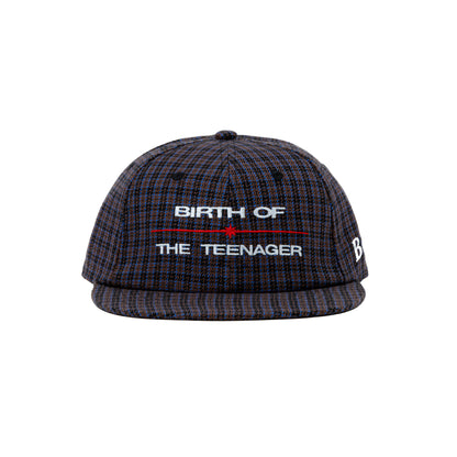 Plaid 6-Panel Cap