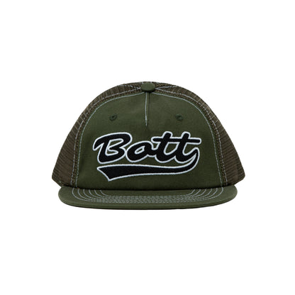 Script Logo Mesh Back 5-Panel Cap