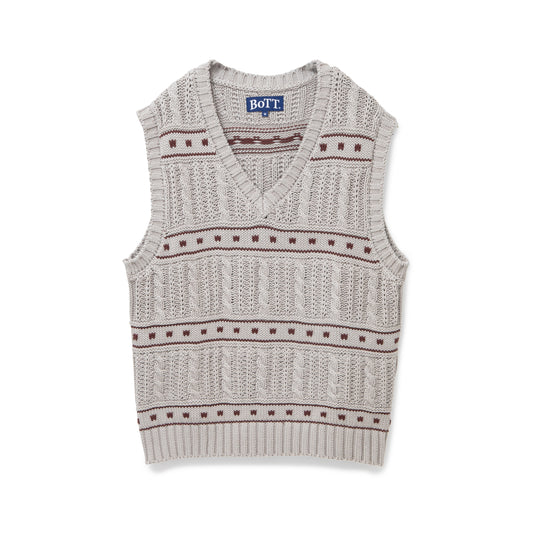 Cable Knit Vest