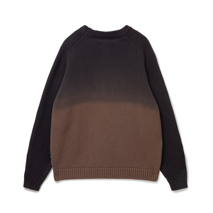 Dyed Raglan Knit Sweater