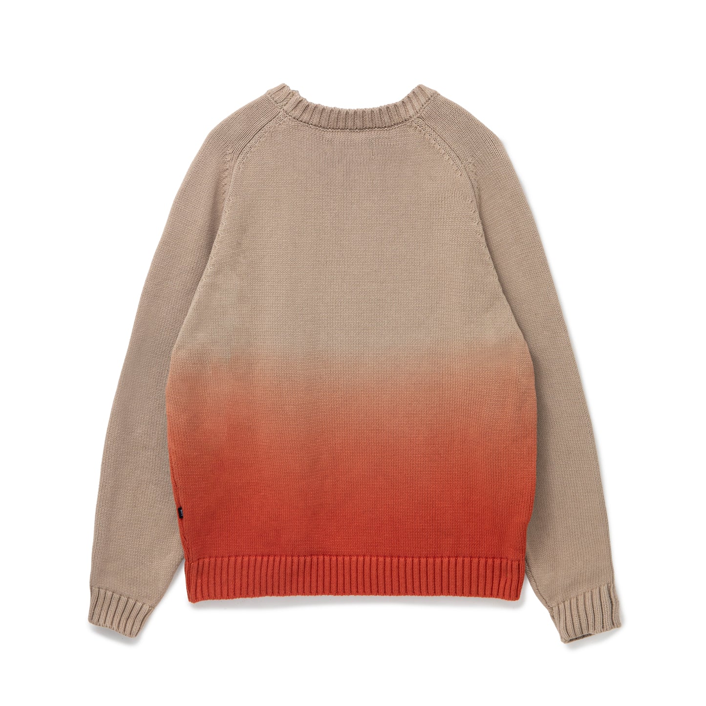 Dyed Raglan Knit Sweater