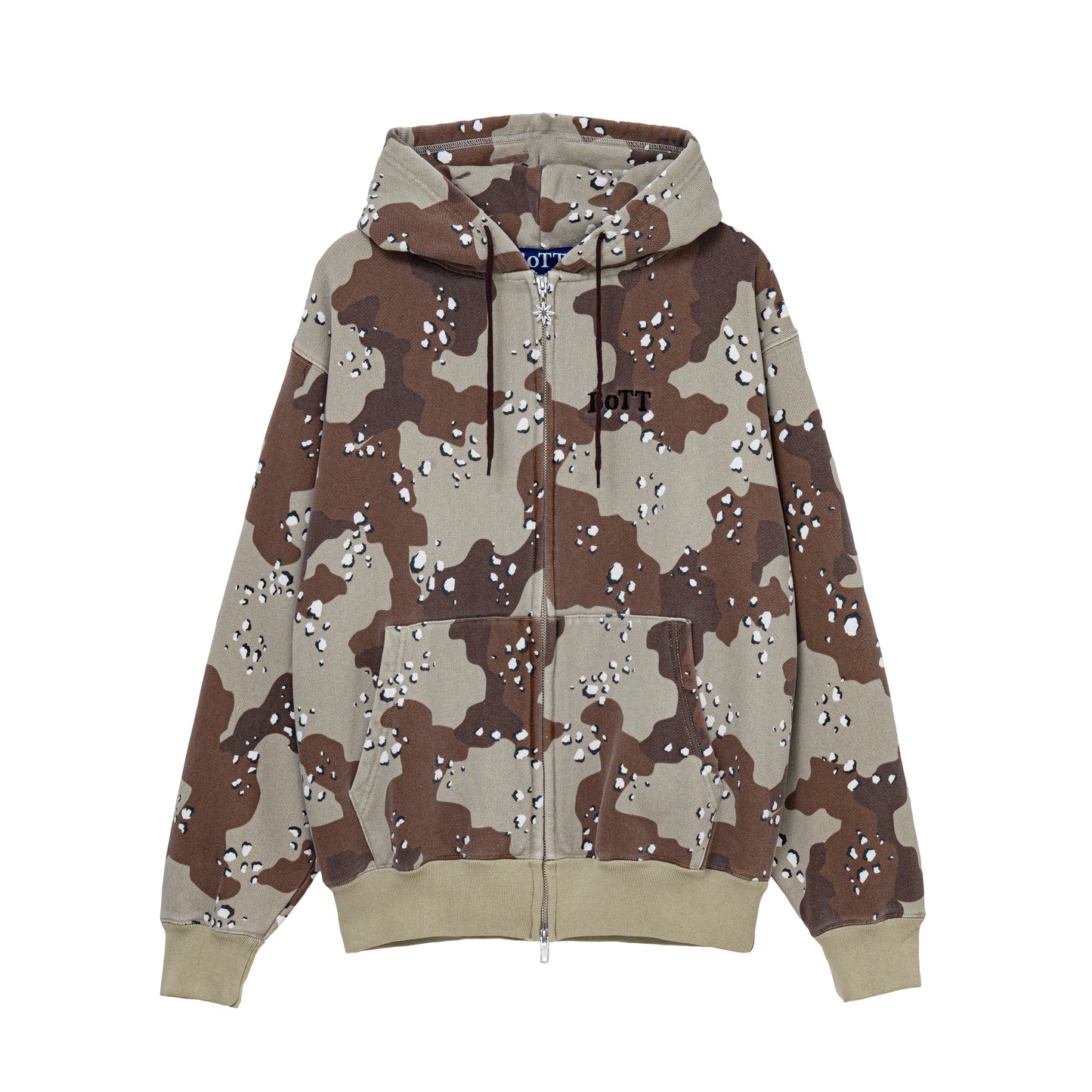 Desert Camo Zip Hoodie