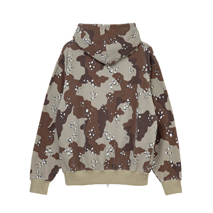 Desert Camo Zip Hoodie