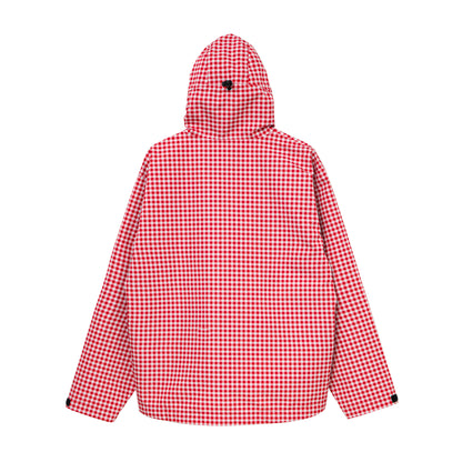 Gingham Shell Jacket