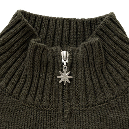 Half-Zip Drivers Knit