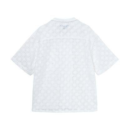 Sparkle Mesh S/S Shirt