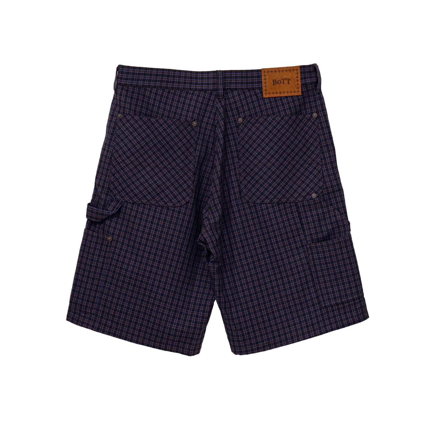 Plaid Double Knee Short